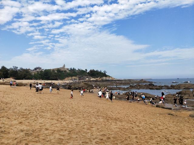 泉州惠安月亮湾沙滩