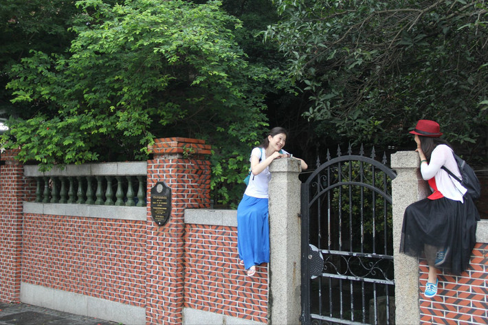 去鼓浪屿翻个墙