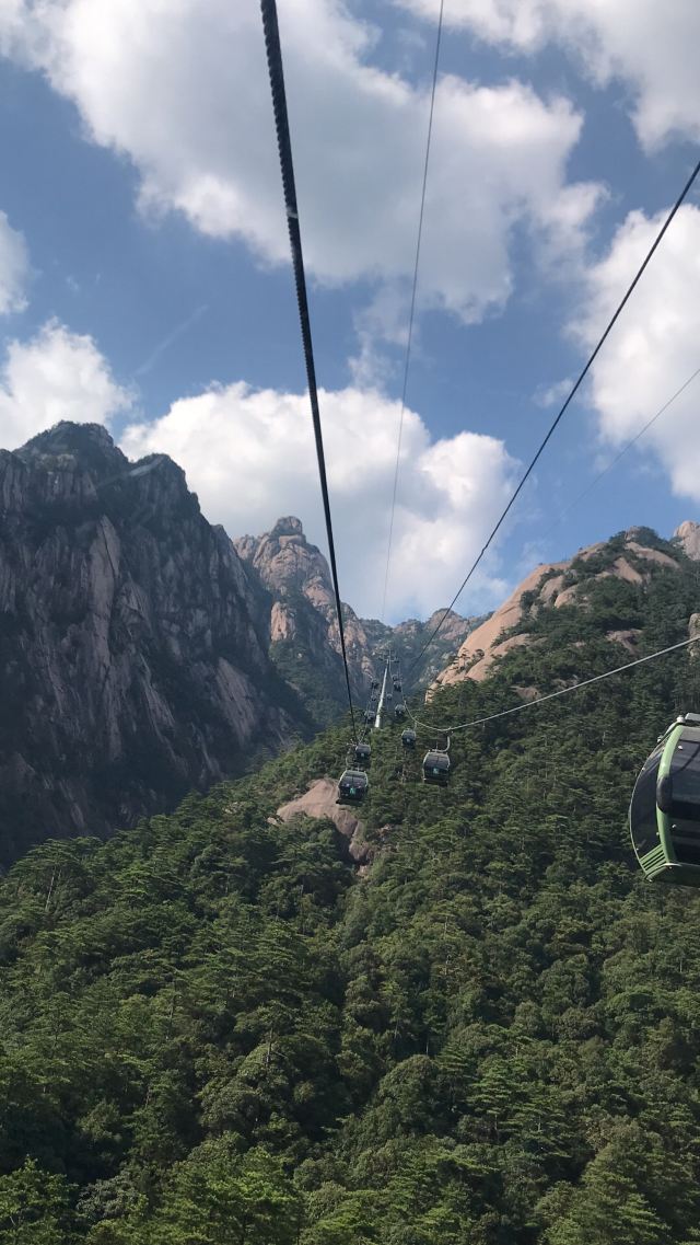 西海大峡谷观光缆车