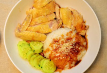 槟城州美食图片-海南鸡饭