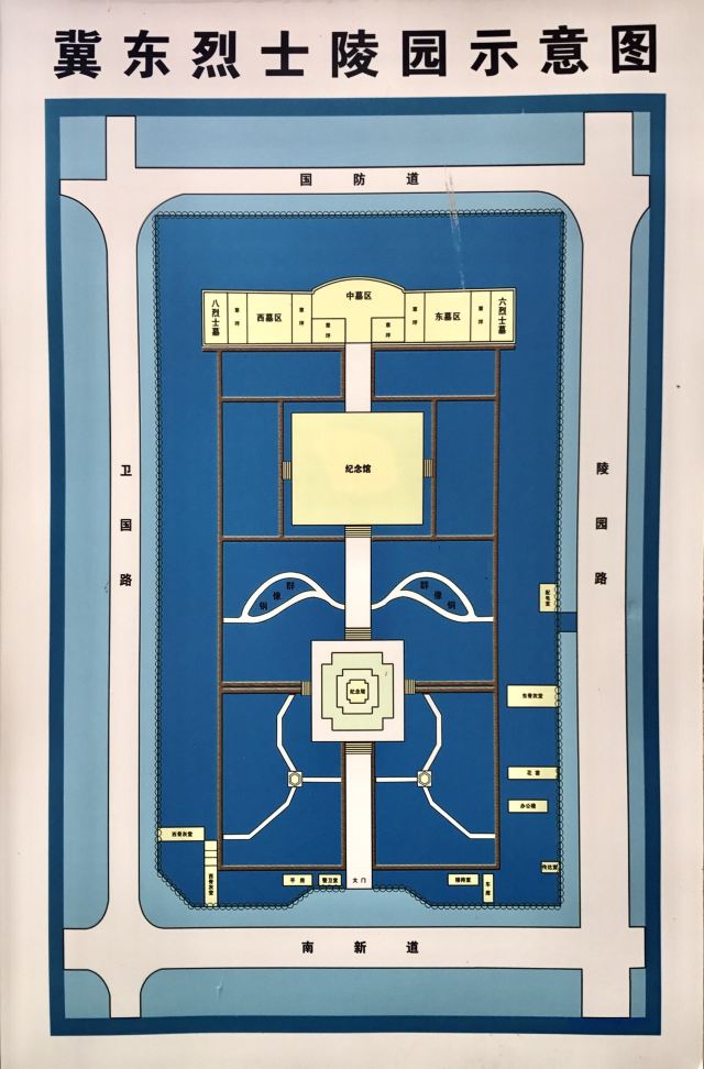 苏州烈士陵园手绘地图图片