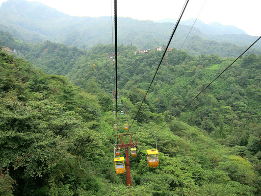 青城山后山【白云索道 】1---4