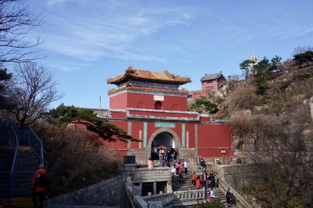 赏日落,观日出,初冬泰山两日游.