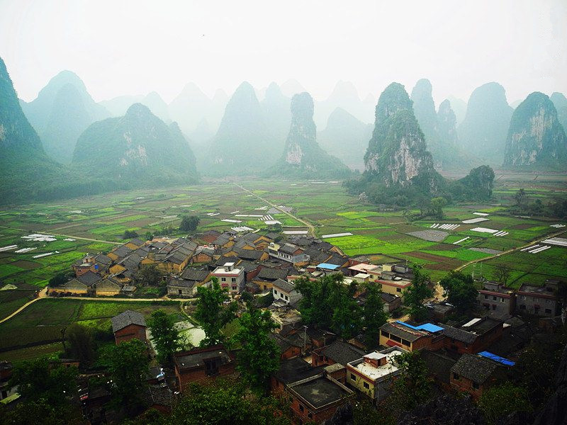 桂林石山形态最神奇的一个地方