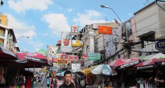 泰国曼谷 考山路 ถนนข้าวสาร