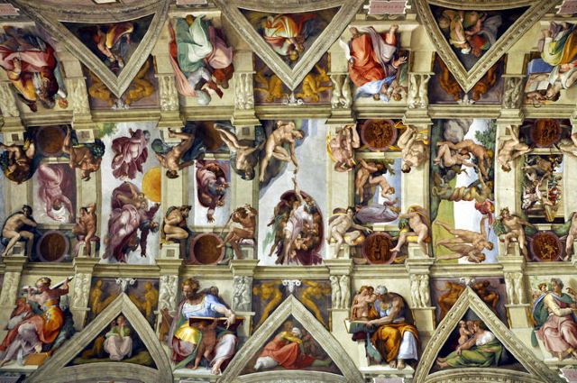 《创世纪》——米开朗基罗