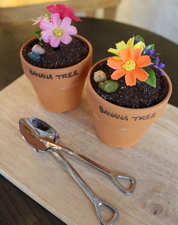 首尔林荫道美食记6——创意花盆蛋糕