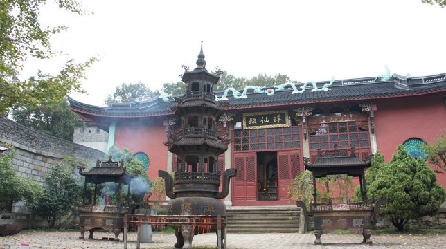 谭仙殿 谈仙石城