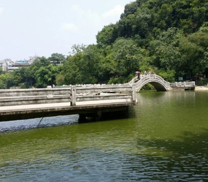 弯弯曲曲的九曲桥