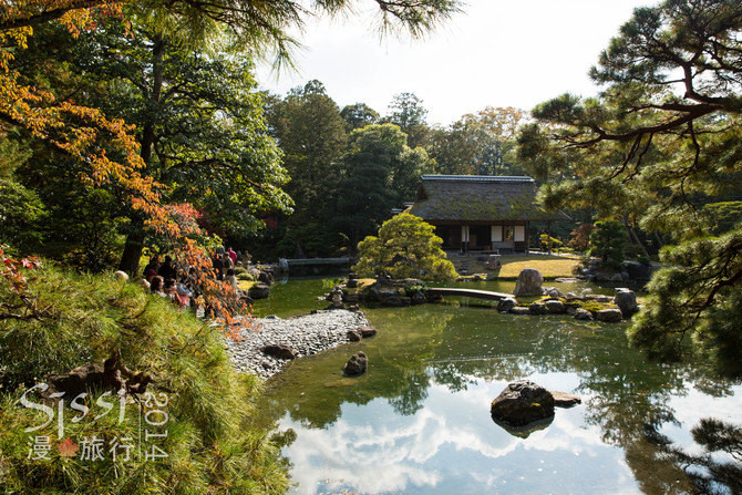 京都桂离宫 宇治 桂离宫位于京都市右京区桂清水町桂川岸边,为茶庭与