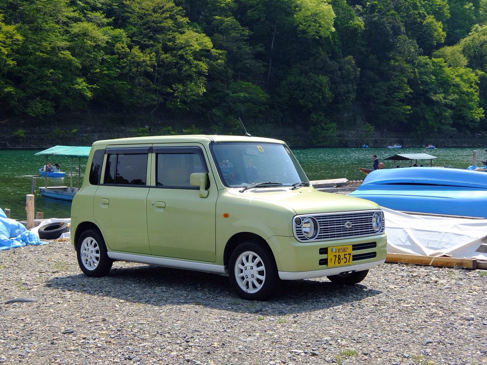 日本都是这样实用的小车车 京都岚山