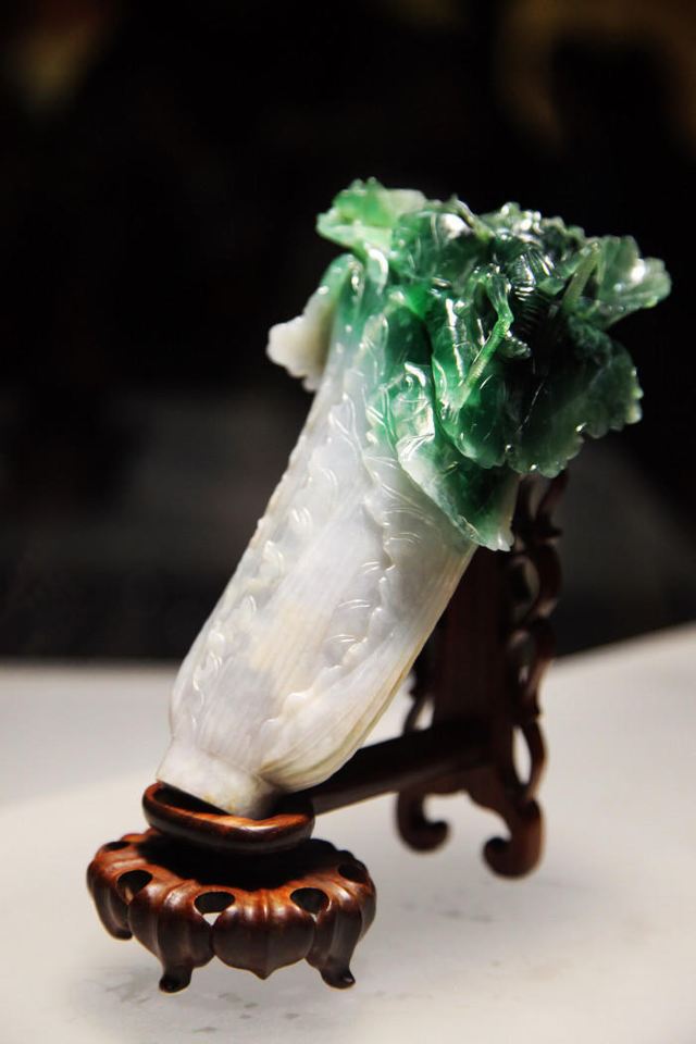 翠玉白菜 台北故宫博物馆