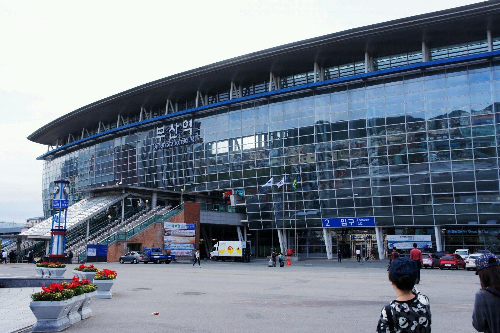 韩国高铁站图片