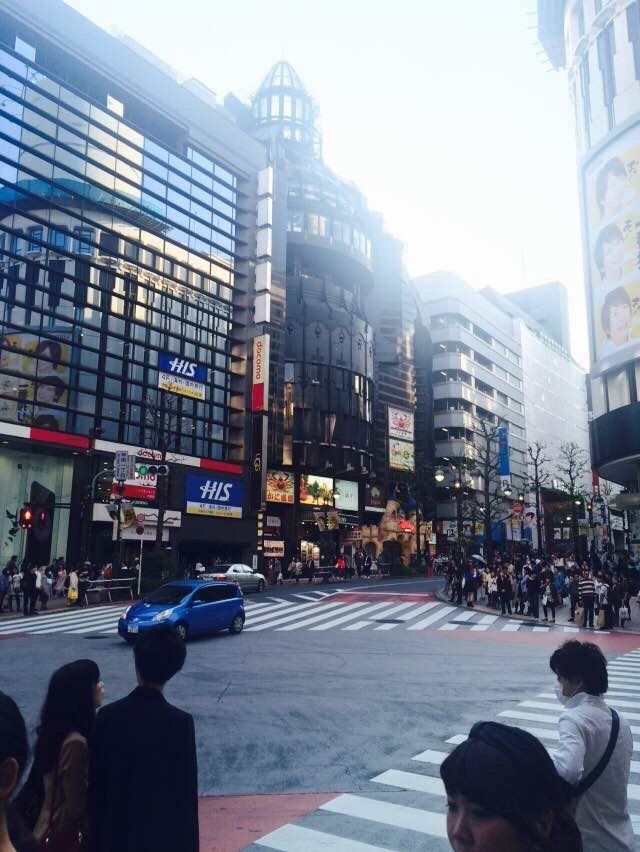 涩谷街头.