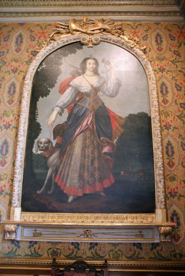 亨利二式的情人狄安娜,被描绘成狩猎女神 舍农索城堡