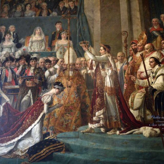 《拿破仑一世加冕大典》