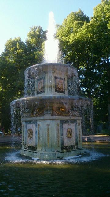 彼得夏宫下花园——罗马喷泉 夏宫