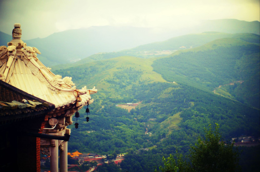 五台山全景图壁纸,五台山风景图片_大山谷图库