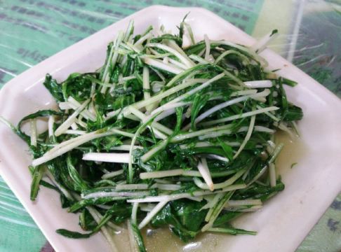 炒金丝菜,不推荐. 妙香园白族菜馆