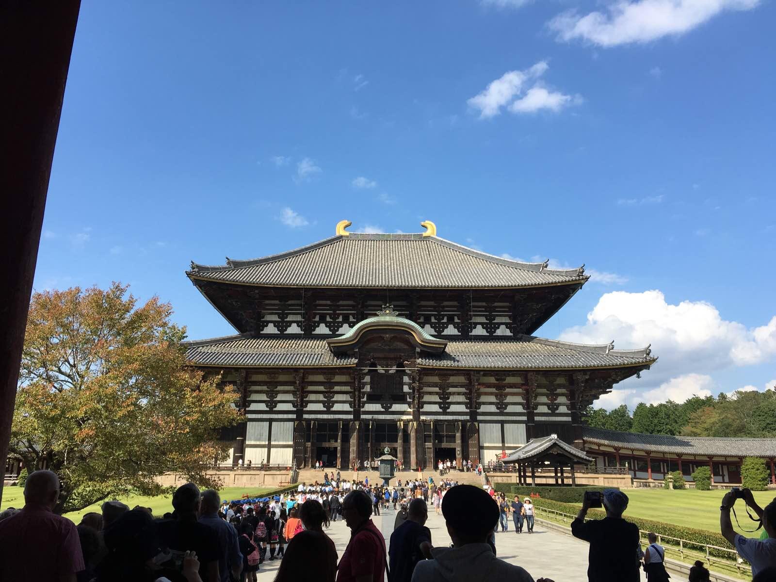 源自唐朝的建築,現在只能在日本看到了. 東大寺