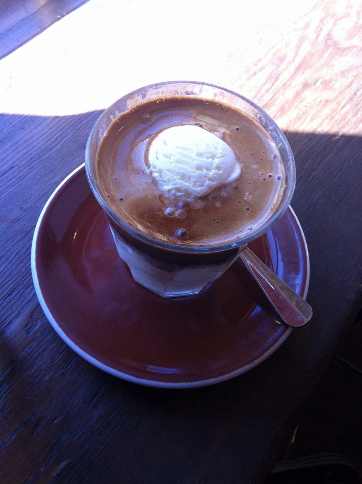 classic affogato campos coffee