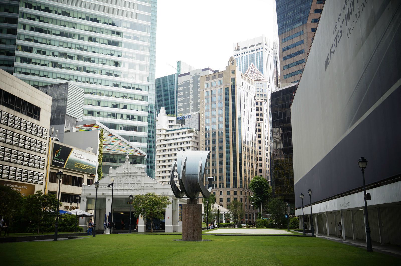 莱佛士坊raffles place 新加坡