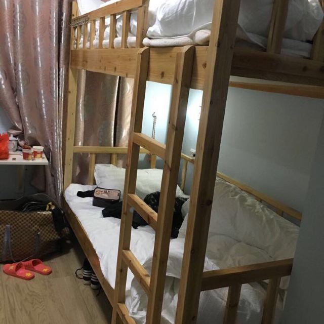 好像回到了小时候住宿舍的感觉,这感觉真不错.