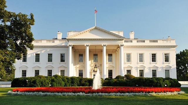 美国标志性建筑 白宫图片