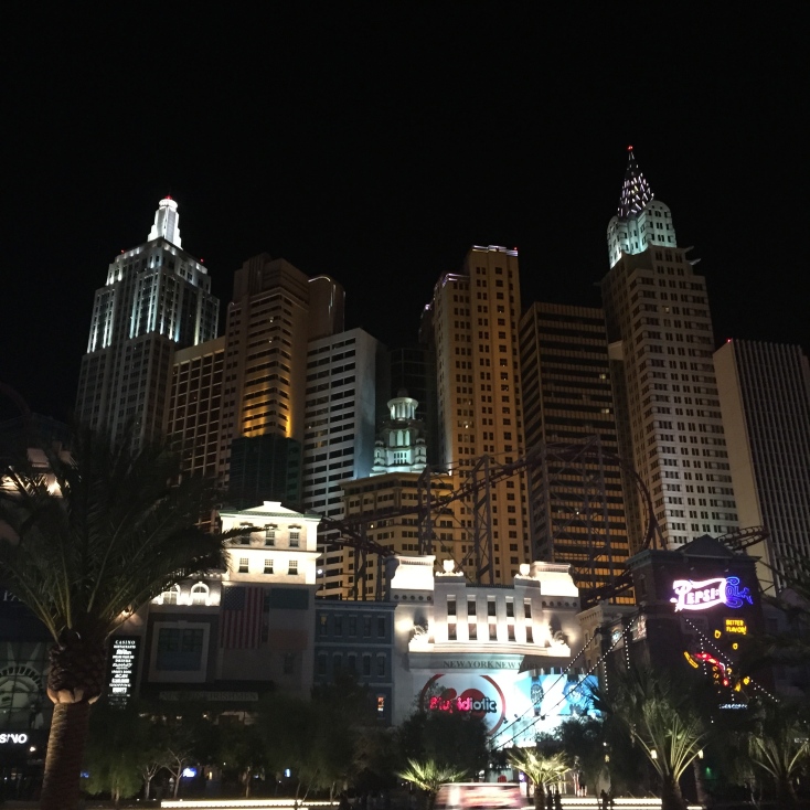 可以试试new york new york hotel的过山车. 拉斯维加斯大道