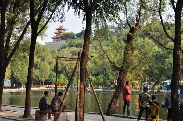 甘肅遊記之平涼柳湖公園