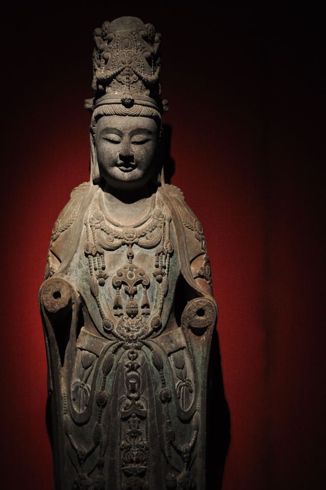 隋 大势至菩萨石像