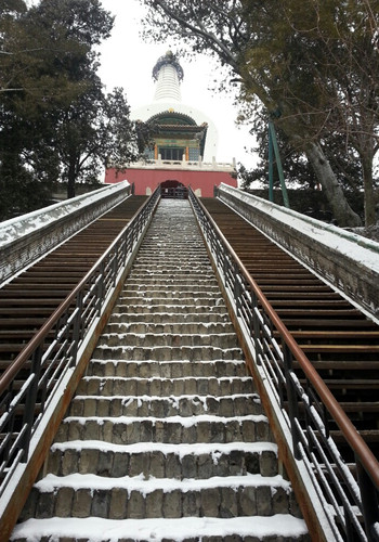 2014北京北海公园雪景 - 北京游记攻略