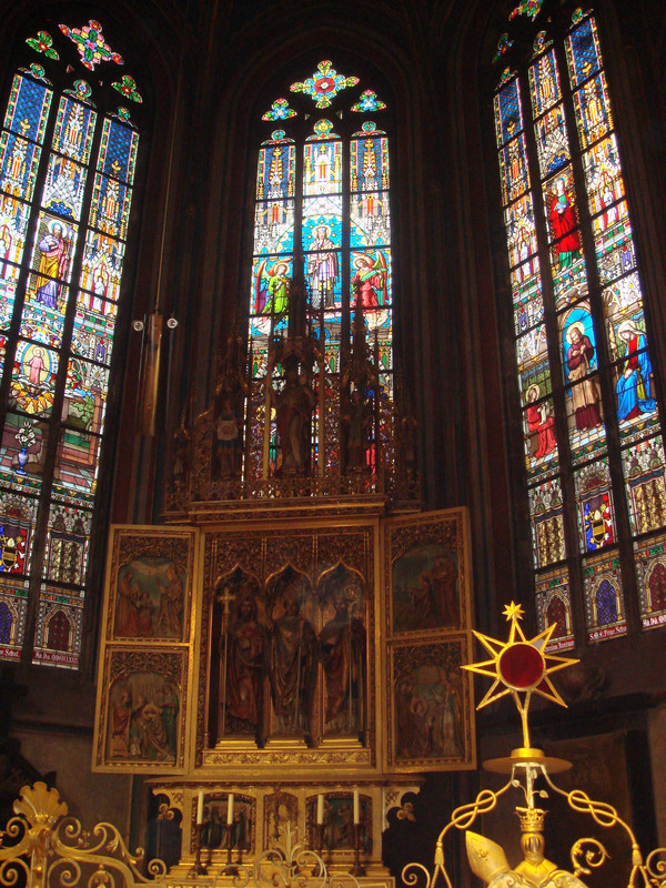 彩色玻璃美得耀眼