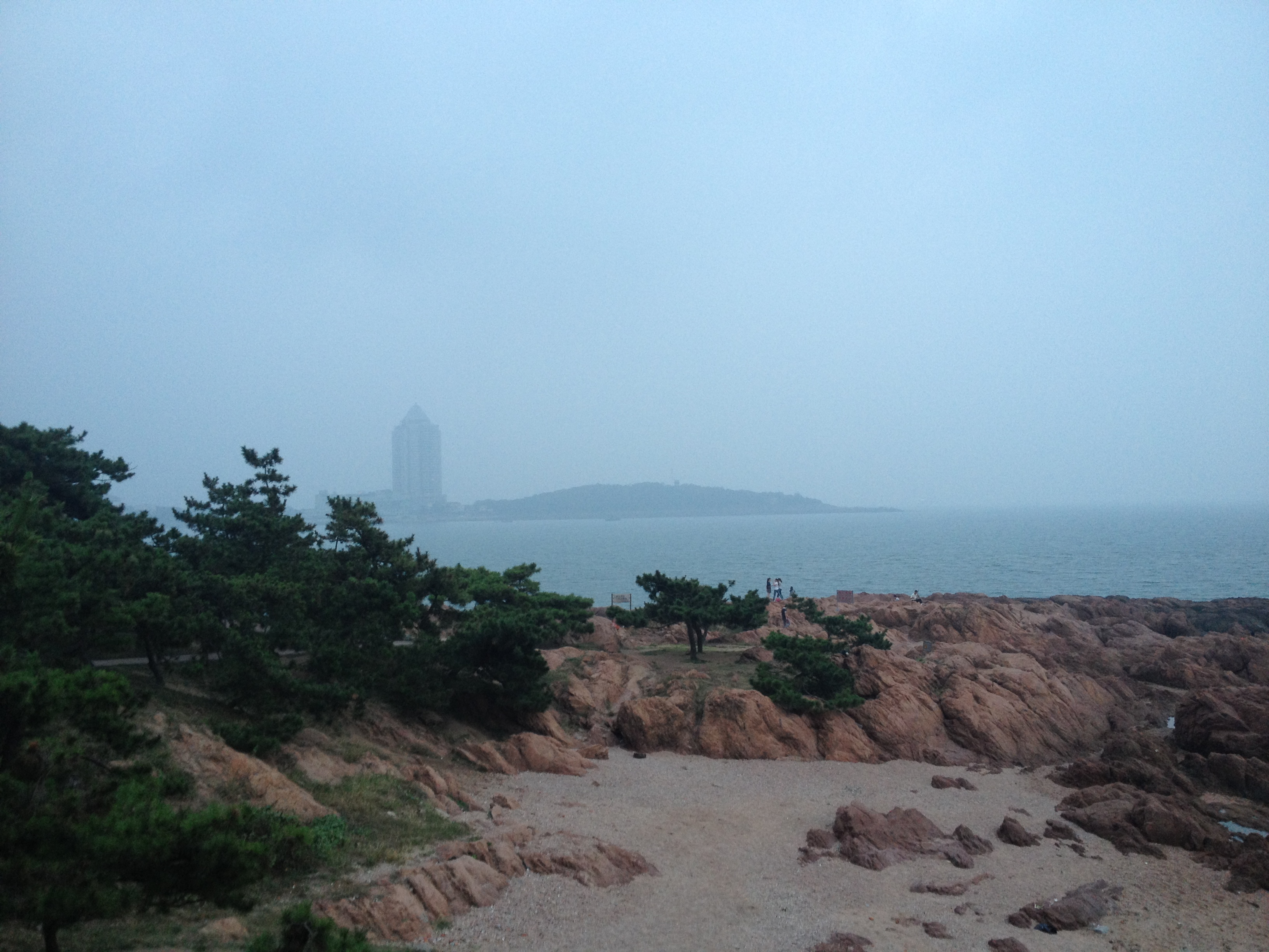 魯迅公園 小青島就沒走過去,直接在魯迅公園這邊拍了幾張照片 小